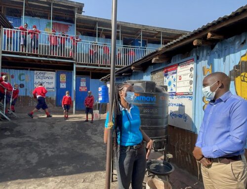 WASH First in Schools: Protecting Children in Informal Settlements with Handwashing Stands, MHM Kits